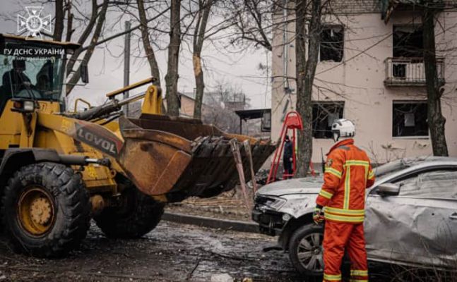 Массированный удар по Украине: 5 погибших, 127 пострадавших, в Киеве до сих пор тушат пожары 