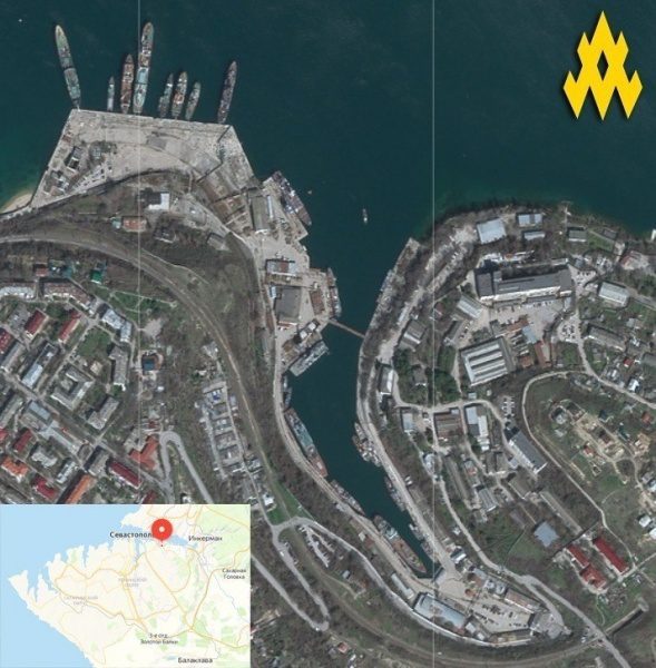 Окупанти ремонтують кілька кораблів ЧФ РФ у Криму, - партизани (фото)