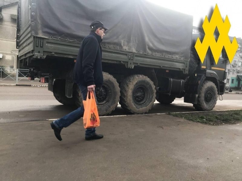 Партизани зафіксували прибуття у Джанкой нової групи солдатів РФ