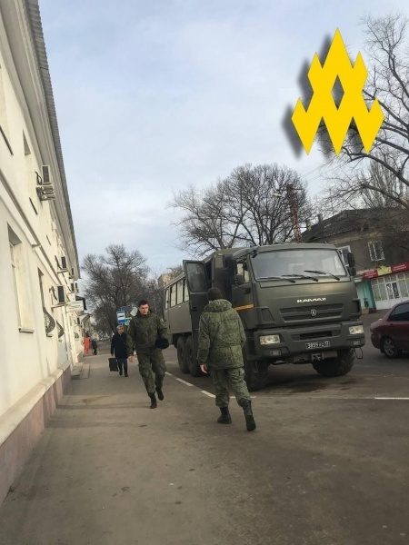 Партизани зафіксували прибуття у Джанкой нової групи солдатів РФ