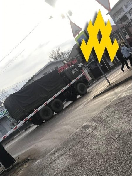 Партизани зафіксували прибуття у Джанкой нової групи солдатів РФ