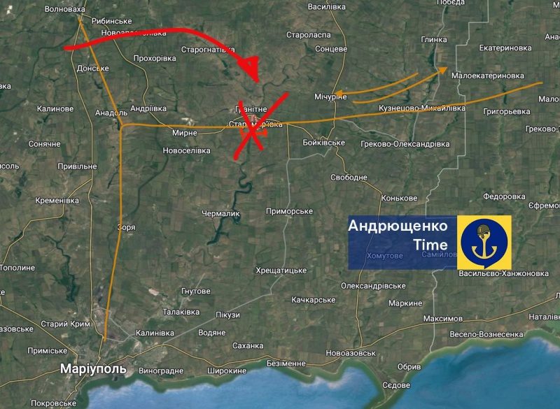 Під Маріуполем ЗСУ знищили напівпобудований росіянами залізничний міст, - мерія 4 Під Маріуполем ЗСУ знищили напівпобудований росіянами залізничний міст, - мерія
