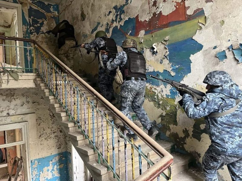 Відпрацювали штурм й зачистку будівель. Морські прикордонники провели навчання 3 Відпрацювали штурм й зачистку будівель. Морські прикордонники провели навчання