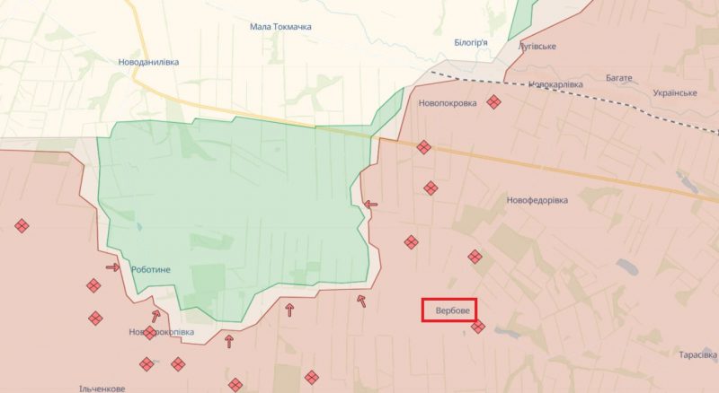 ЗСУ просунулися в районі Вербового, росіяни покинули деякі позиції, - Генштаб