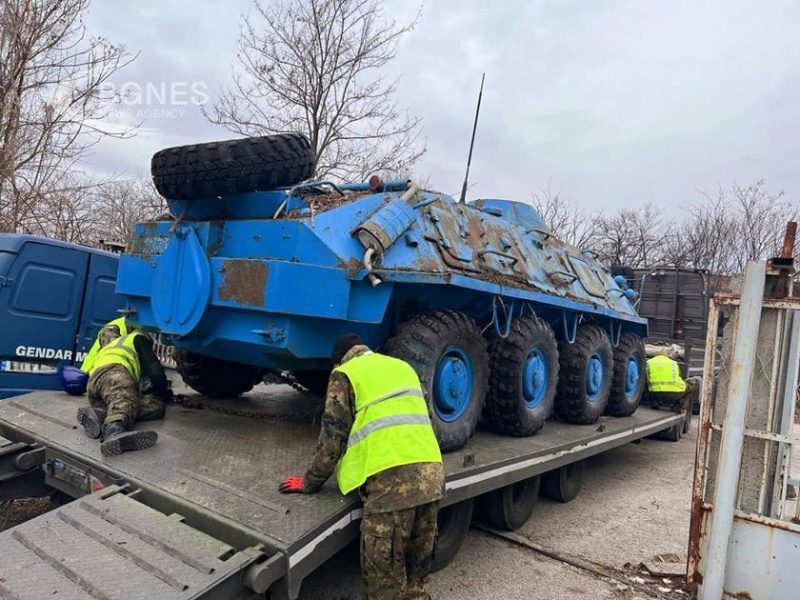 Болгарія розпочала доставку сотні бронетранспортерів в Україну (фото)