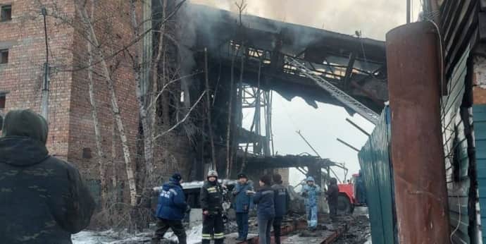 В российской Туве взорвалась ТЭЦ: город остался без тепла, один погибший 2 В российской Туве взорвалась ТЭЦ: город остался без тепла, один погибший