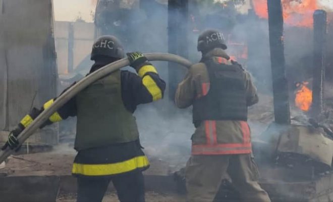 ОВА: В Никополе от вражеских ударов пострадал мужчина 2 ОВА: В Никополе от вражеских ударов пострадал мужчина