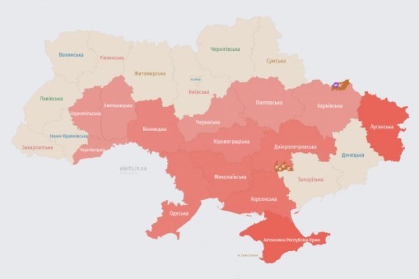 На юге Украины зафиксировали российские ''Шахеды'' 2 На юге Украины зафиксировали российские ''Шахеды''