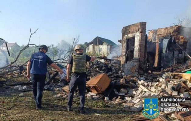 Один человек погиб и два пострадали − последствия утреннего обстрела Боровской общины 3 Один человек погиб и два пострадали − последствия утреннего обстрела Боровской общины