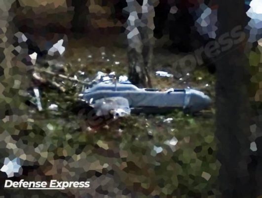 Появились фотографии нового дрона, которым россияне атаковали Киев 