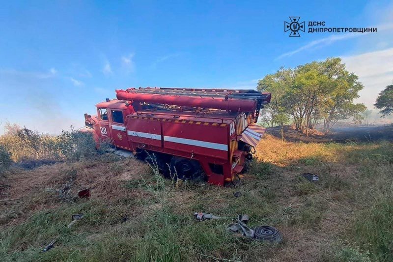 Російські дрони атакували рятувальників у Дніпропетровській області: є постраждалий
