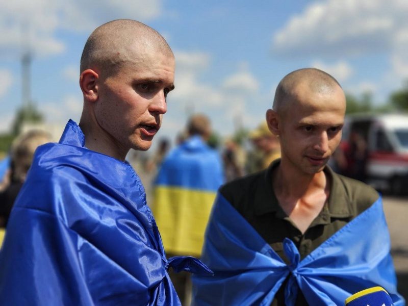 Україна повернула з російського полону 95 захисників 2 Україна повернула з російського полону 95 захисників