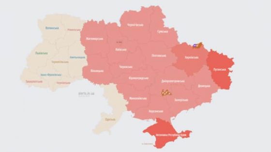 В большинстве областей Украины объявили воздушную тревогу из-за ракетной опасности 3 v bolshinstve oblastej ukrainy objavili vozdushnuju trevogu iz za raketnoj opasnosti f70f625 scaled China Way