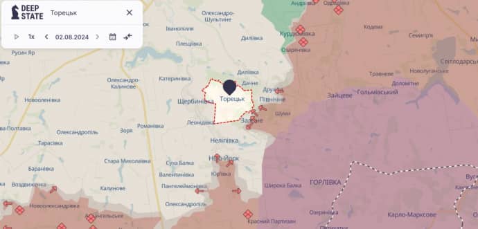 Deep State: Враг вплотную подошел к Торецку 2 Deep State: Враг вплотную подошел к Торецку