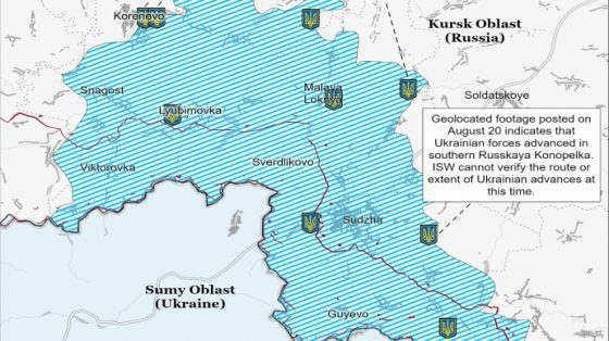 ISW проанализировал новые продвижения Сил обороны в Курской области 2 isw proanaliziroval novye prodvizhenija sil oborony v kurskoj oblasti 9454fee scaled China Way