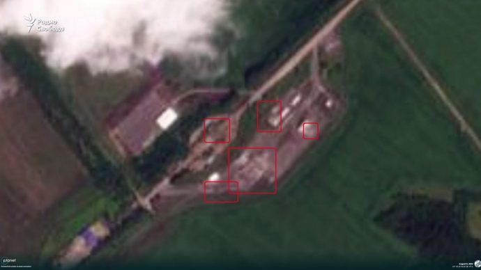 ''Радио Свобода'' показала снимок с разрушениями на пункте пропуска в Курской области РФ 3 ''Радио Свобода'' показала снимок с разрушениями на пункте пропуска в Курской области РФ