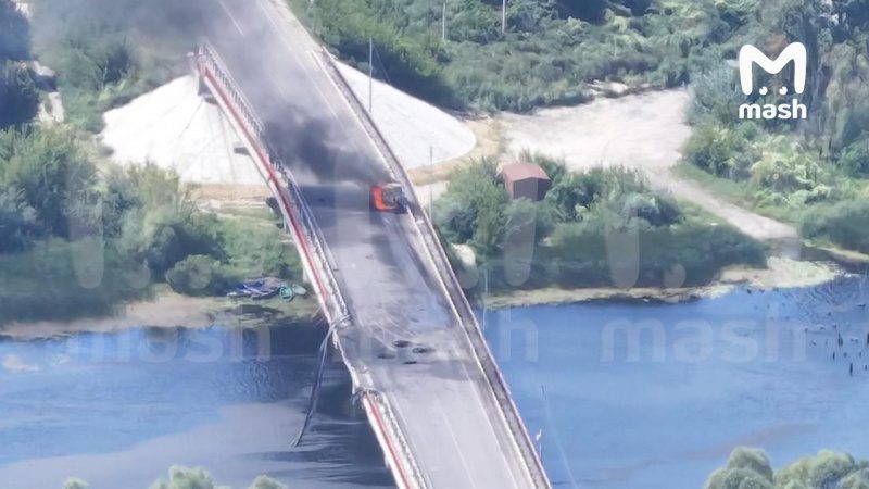 Росіяни заявили, що ЗСУ знищили стратегічно важливий міст у Курській області 2 Росіяни заявили, що ЗСУ знищили стратегічно важливий міст у Курській області