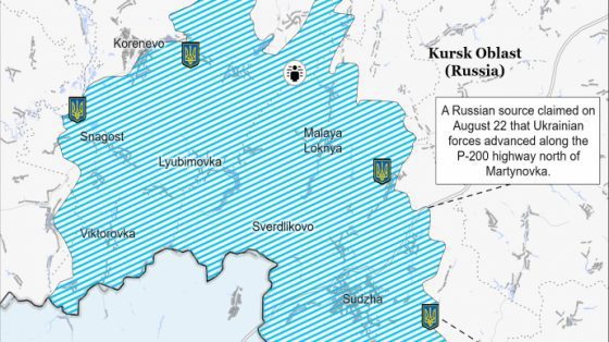 Силы обороны продолжили продвижение в районе Суджи – ISW 1 sily oborony prodolzhili prodvizhenie v rajone sudzhi isw 209b636 scaled China Way