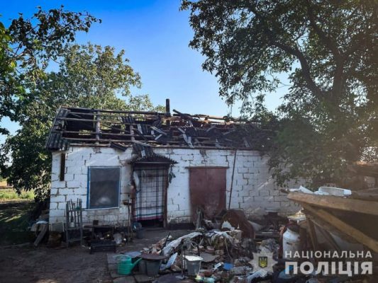 В Гуляйполе российские оккупанты уничтожили музей-усадьбу семьи Нестора Махно 