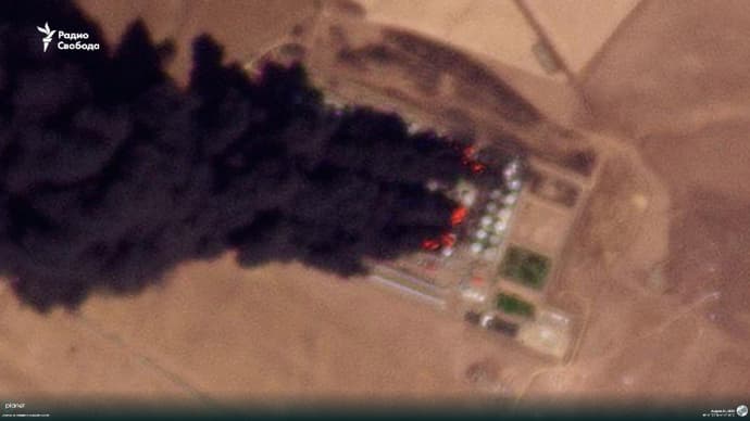 В Ростовской области четвертые сутки горит нефтебаза: появились спутниковые снимки 2 В Ростовской области четвертые сутки горит нефтебаза: появились спутниковые снимки
