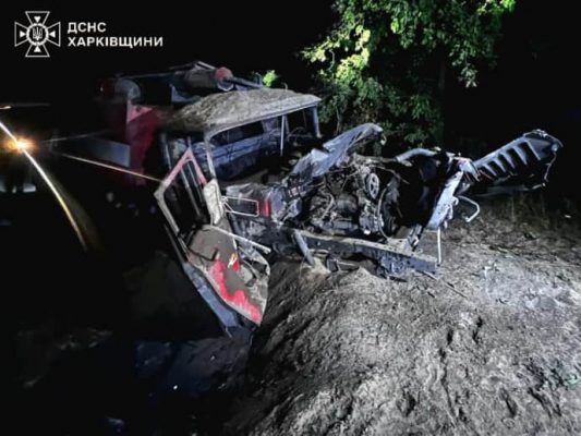 В Донецкой области подорвалось пожарное авто: ранены 3 спасателей  