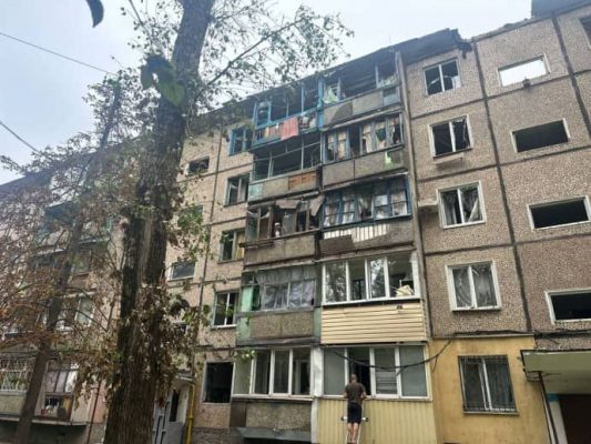 ОВА: Оккупанты утром атаковали Кривой Рог &ndash; повредили 5-этажку 