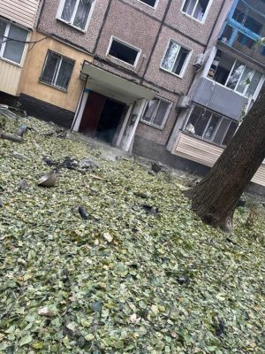 ОВА: Оккупанты утром атаковали Кривой Рог &ndash; повредили 5-этажку 