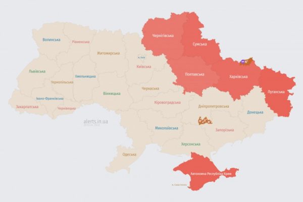 Россияне атакуют Украину беспилотниками с севера 2 Россияне атакуют Украину беспилотниками с севера