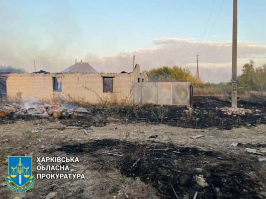 Россияне дважды атаковали село на Харьковщине: есть погибший и раненый 