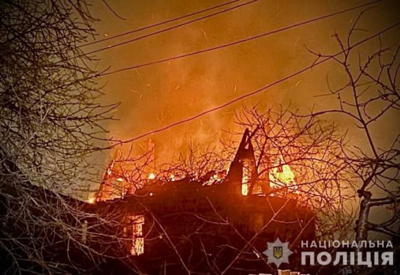 Атака дронов по Одесской области: 7 раненых, бушевали пожары, повреждено жилье, припортовая инфраструктура 