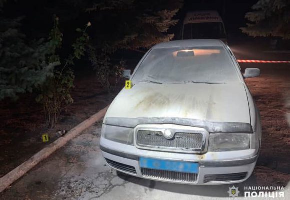 Двое школьников по заказу ''куратора'' подожгли полицейское авто &ndash; НПУ 