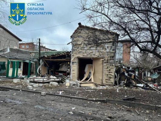 Применяется для уничтожения людей: Сумы атаковали ''Шахеды'', снаряженные шрапнелью 4 Применяется для уничтожения людей: Сумы атаковали ''Шахеды'', снаряженные шрапнелью