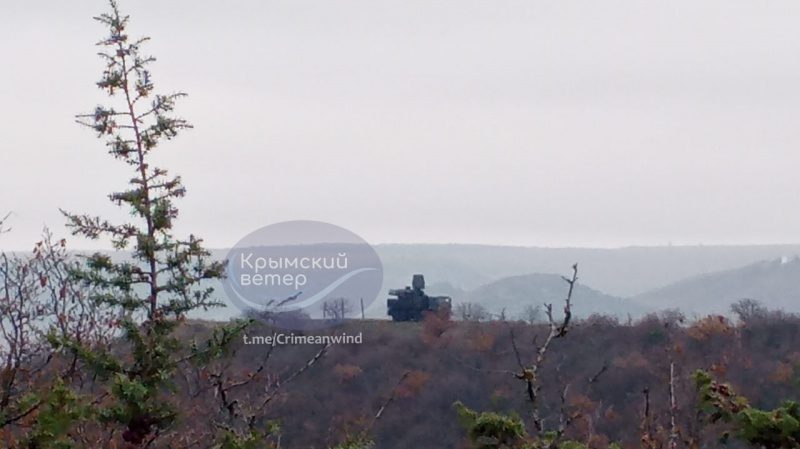 Під Севастополем росіяни перевели у бойове положення "Панцир-С1" (фото)