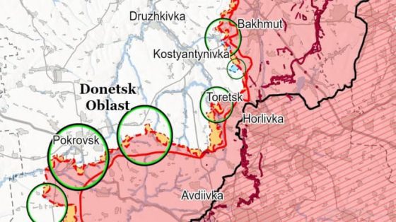 Аналітики ISW припустили, як війська РФ можуть використати просування в Торецьку 2 analitiki isw pripustili jak vijska rf mozhut vikoristati prosuvannja v torecku 030b61a scaled China Way