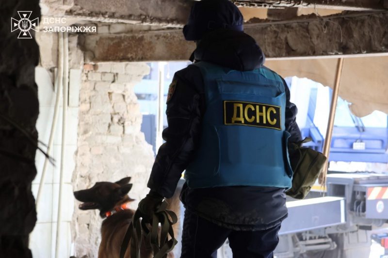 Пошуки тривали 9 днів. Під завалами у Запоріжжі знайшли тіло людини (фото)