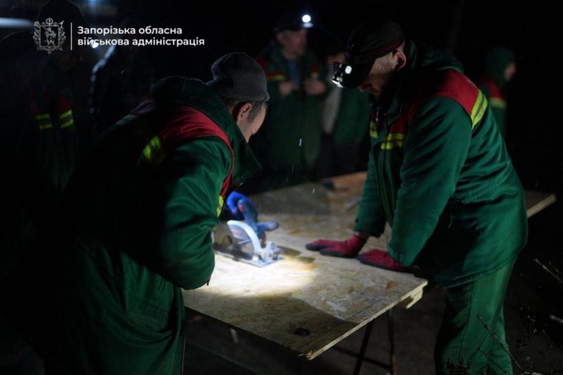 Удар БПЛА по Запоріжжю: з'явилося відео наслідків атаки