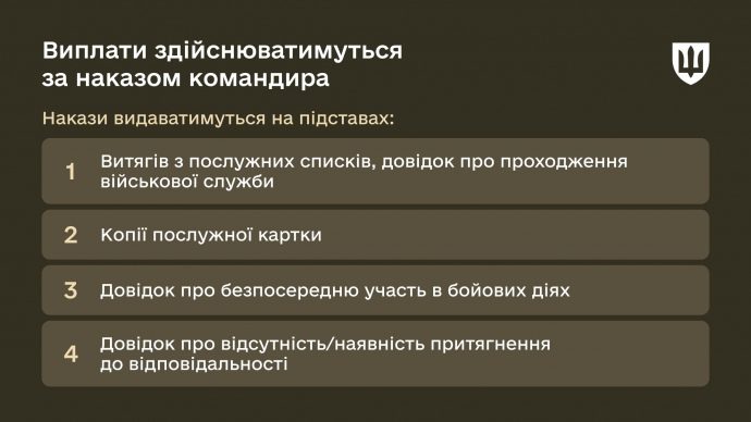 Минобороны объяснило, как получить 1 млн грн добровольцам, которые присоединились к ВСУ до старта проекта «18-24» 2 Минобороны объяснило, как получить 1 млн грн добровольцам, которые присоединились к ВСУ до старта проекта «18-24»