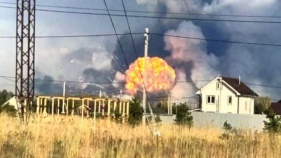 Мощные взрывы раздаются на арсенале Главного ракетно-артиллерийского управления России 8 moshhnye vzryvy razdajutsja na arsenale glavnogo raketno artillerijskogo upravlenija rossii 57f335a scaled China Way
