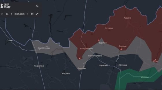 Россияне оккупировали Владимировку в Сумской области – DeepState 6 rossijane okkupirovali vladimirovku v sumskoj oblasti deepstate de39087 scaled China Way