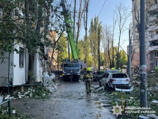 Комбинированный удар по Киеву: 5 погибших и 19 раненых 