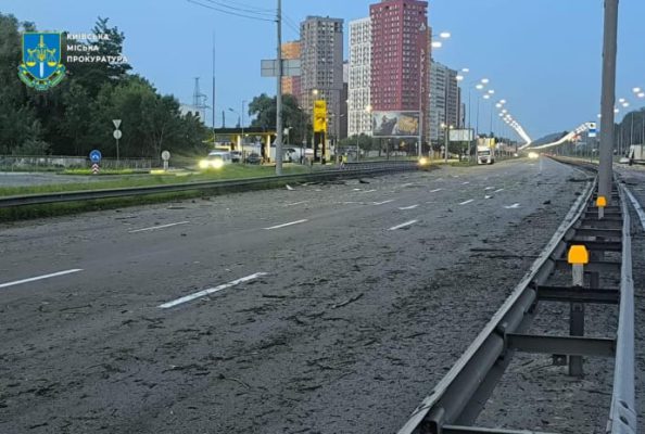 Прокуратура показала последствия ночного массированного удара по Киеву 5 Прокуратура показала последствия ночного массированного удара по Киеву