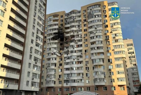 Прокуратура показала последствия ночного массированного удара по Киеву 3 Прокуратура показала последствия ночного массированного удара по Киеву