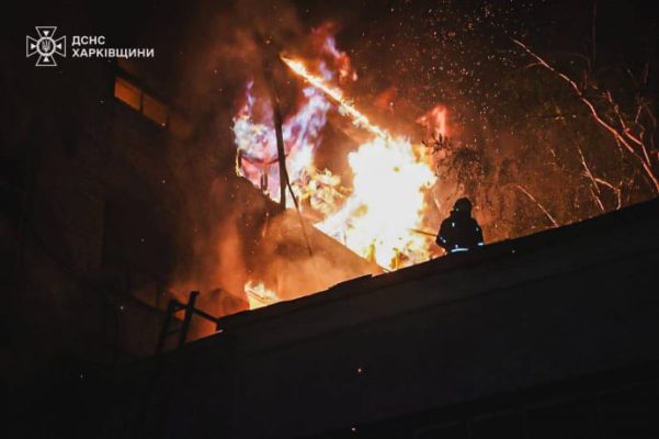 Россия атаковала Харьков ''Шахедами'': двое погибших, 54 раненых, среди них 8 детей 