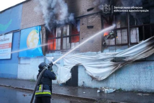 Запорожье атаковали 14 ''Шахедов'': ранены двое полицейских &ndash; ОВА 