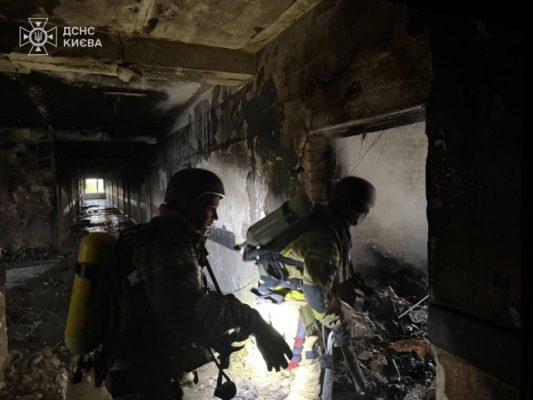 В Киеве из-за атаки россиян есть повреждения в 5 районах &ndash; ГСЧС 
