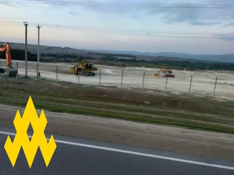 Армія РФ споруджує новий склад боєприпасів біля Новоросійська, - АТЕШ