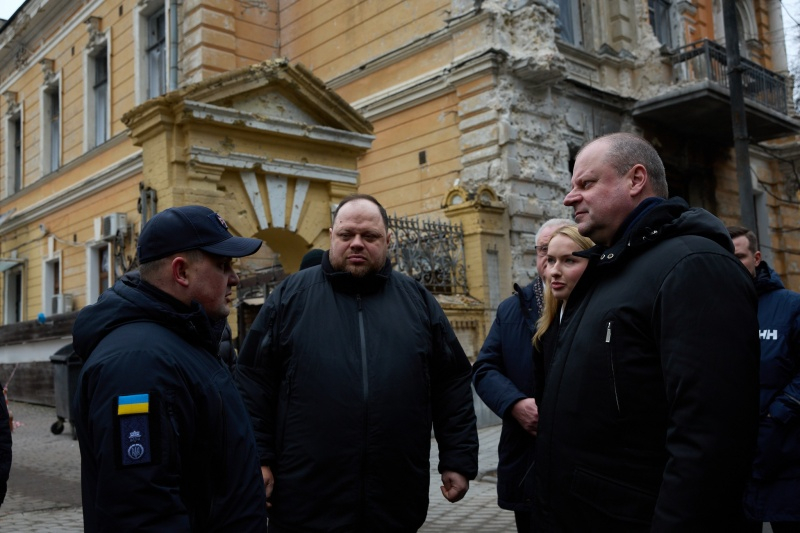До Києва з візитом прибув спікер парламенту Литви