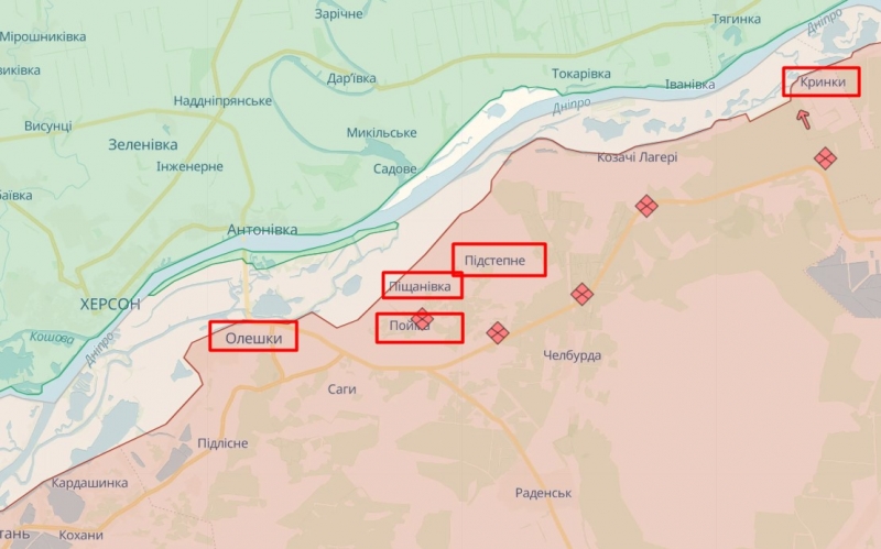 До Криму - 80 км. Що відбувається на лівому березі Херсонщини під безперервним контролем ЗСУ 1 До Криму - 80 км. Що відбувається на лівому березі Херсонщини під безперервним контролем ЗСУ