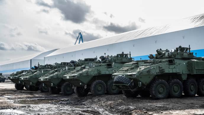 Канада отправила Латвии 150 единиц военной техники 1 Канада отправила Латвии 150 единиц военной техники