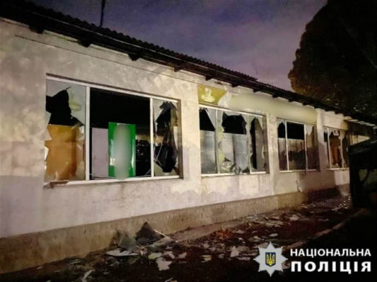 На Киевщине из-за падения обломков повреждены детсад, школа и админздания   